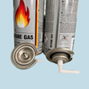 Kamp gaz kartuşu için bütan gaz valfi